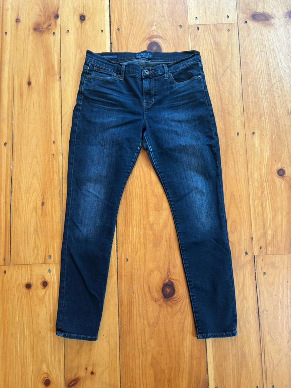 Lucky Brand Brooke Skinny Jeans Dark Wash Size 4